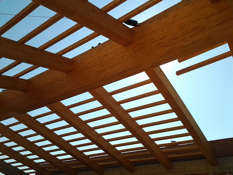 Realizzazione tetto in legno